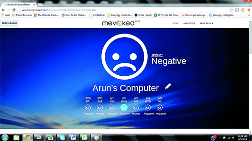 Mevoked gauges your child's mood based on their online activity.